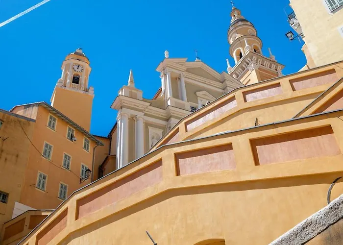 شقة Le Santorin Vue Exceptionnelle Vieille مينتون